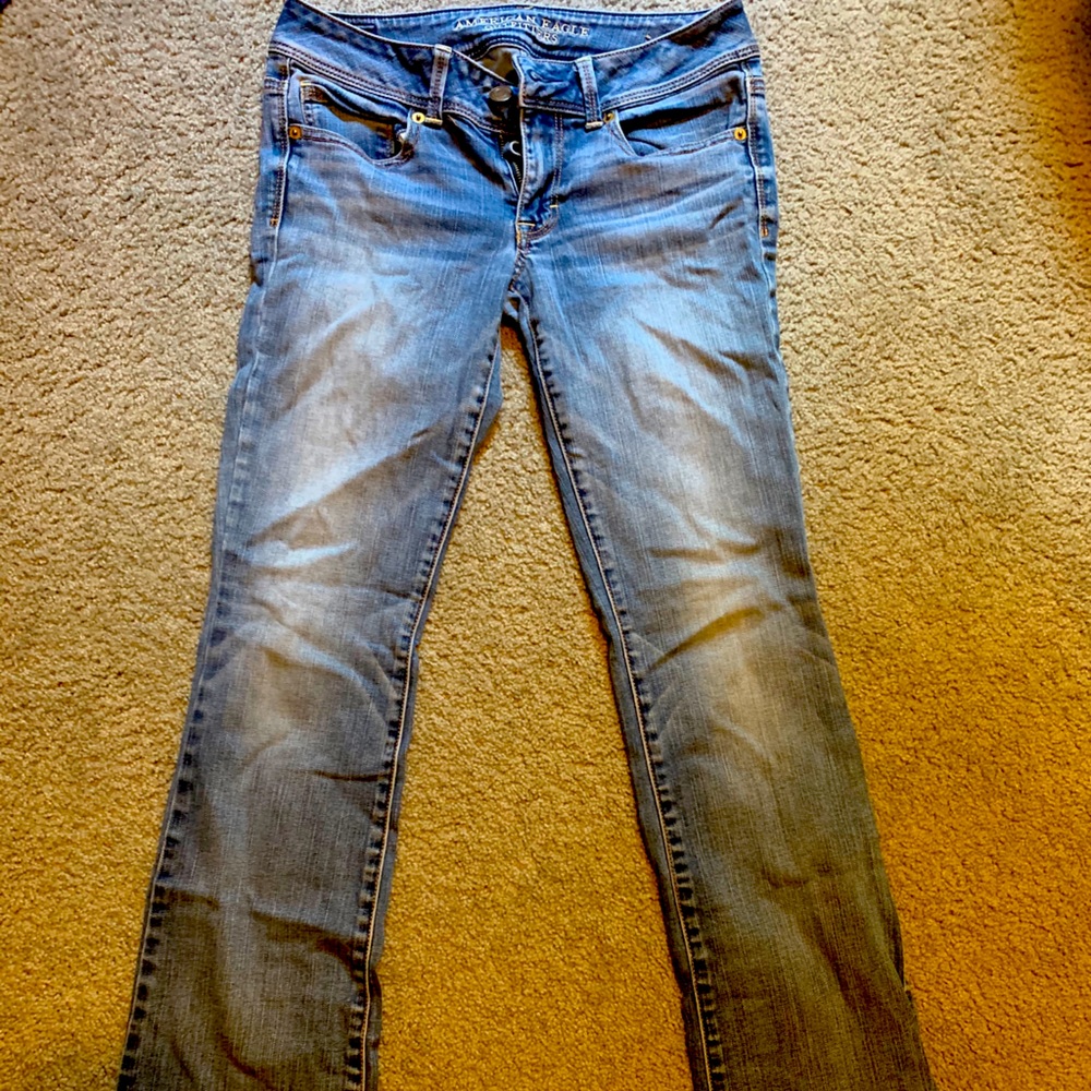 AE kick boot jeans